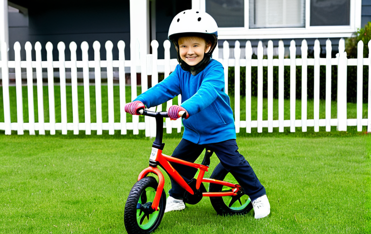 승용완구 연령대별 사용법 - **

A preschooler (3-4 years old) wearing a helmet, pedaling a red tricycle down a paved park path. ...