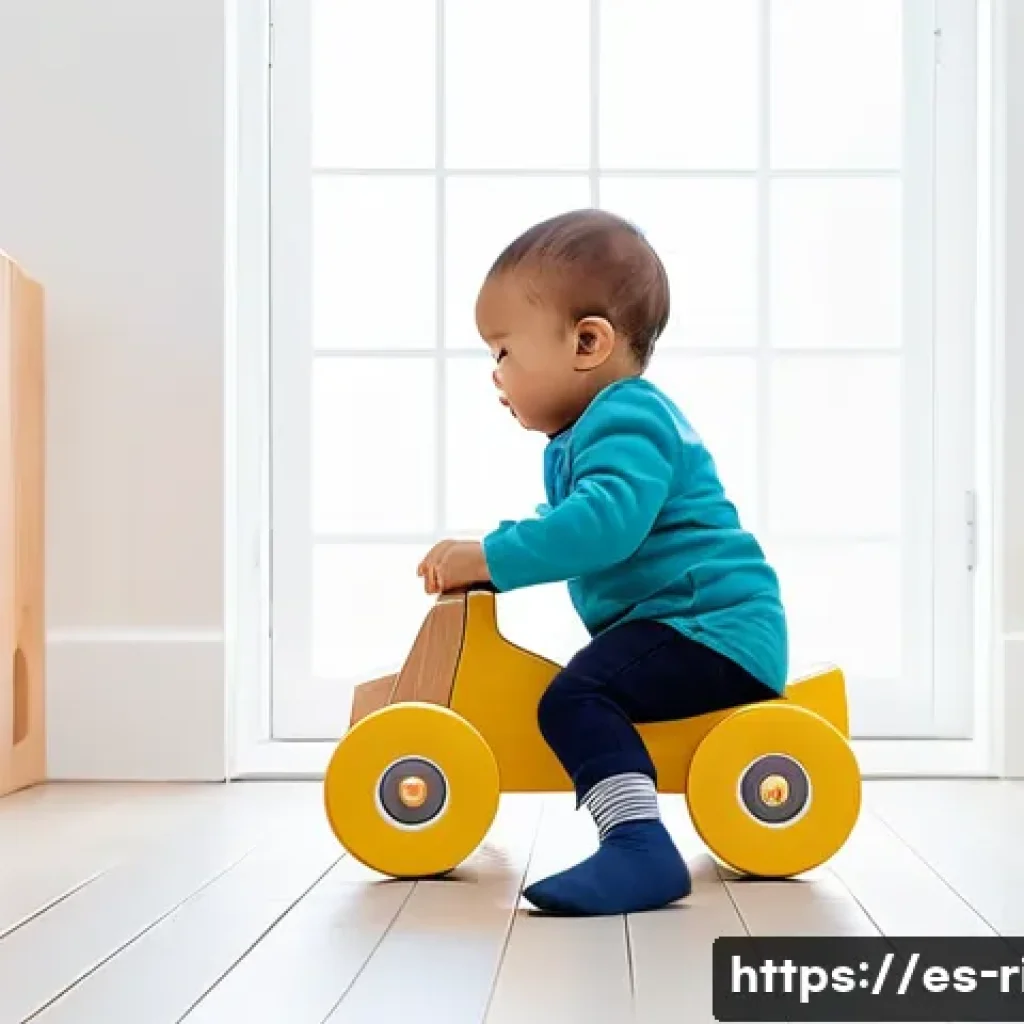 승용완구 이색 디자인 - A sustainable wooden ride-on toy for toddlers aged 1 to 4, made from certified natural wood with non...
